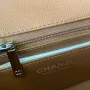 Light Silver Metal Bag Size: 20cm Ident No.: 01116