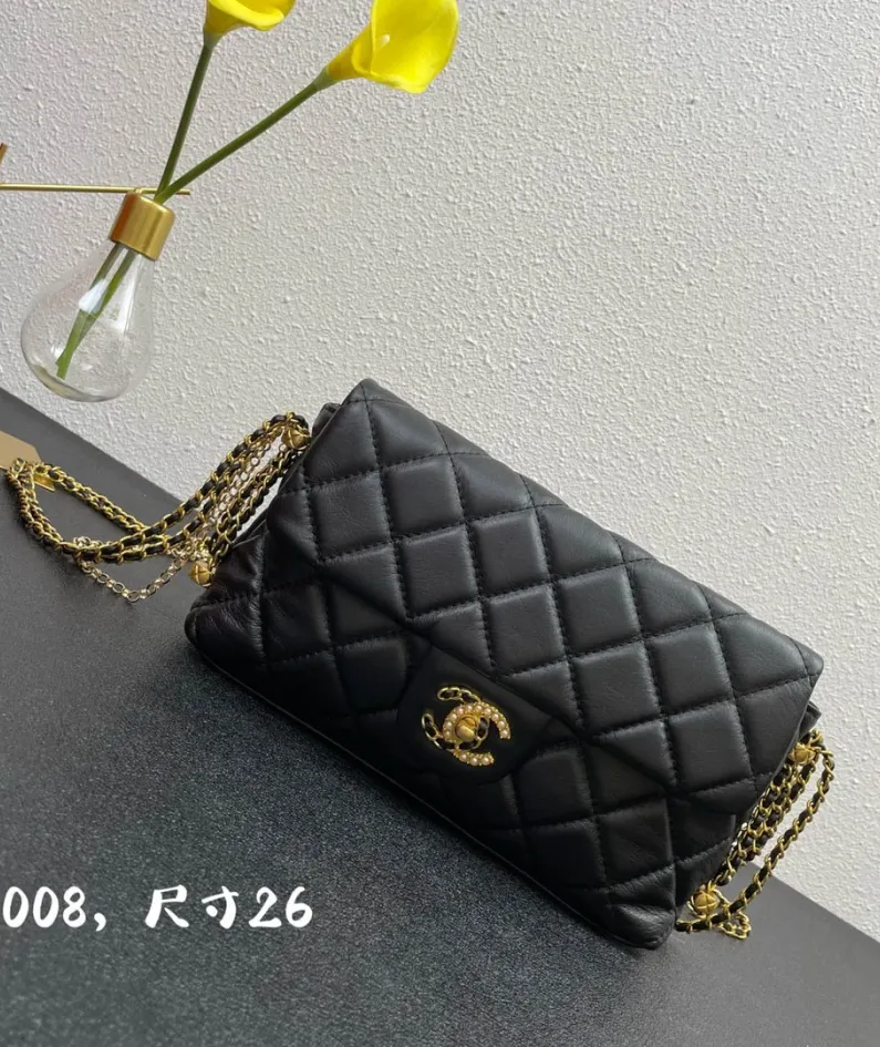 Chanel Small Square Bag Style: 6008 Size: 26*16*5.5