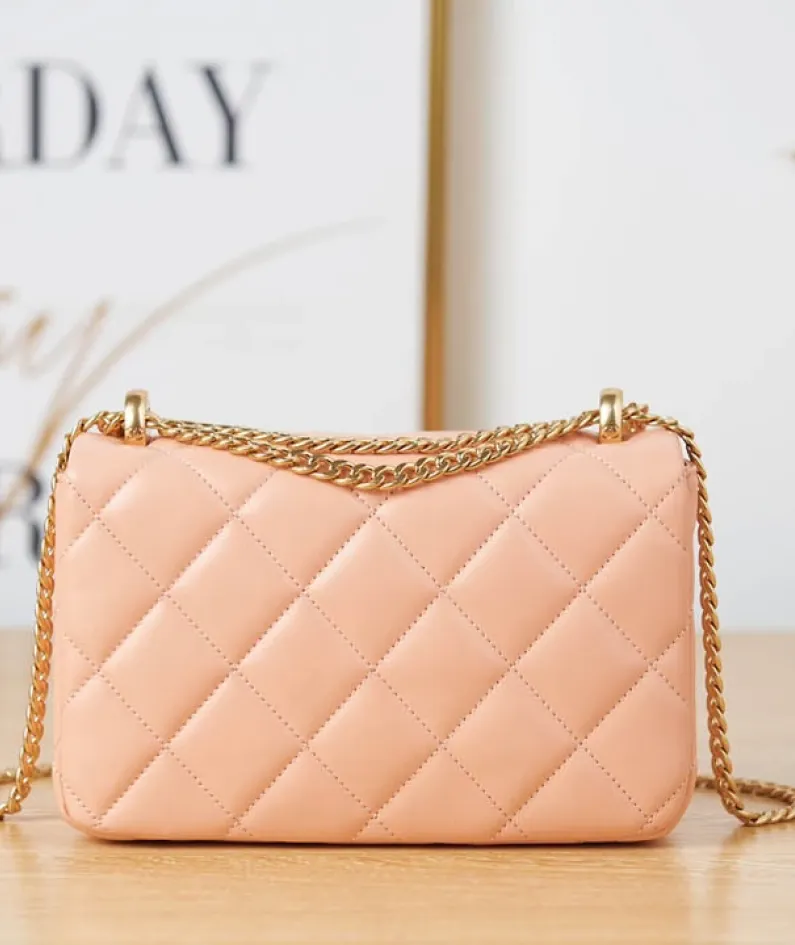 Chanel One Shoulder Crossbody Model Number: AS3114 Size: 16-22-7cm