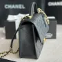 CHANEL Tofu Bun Model AS3653# Size: 25 X21.5 X7 cm 3652# 17 X20.5 X6 cm