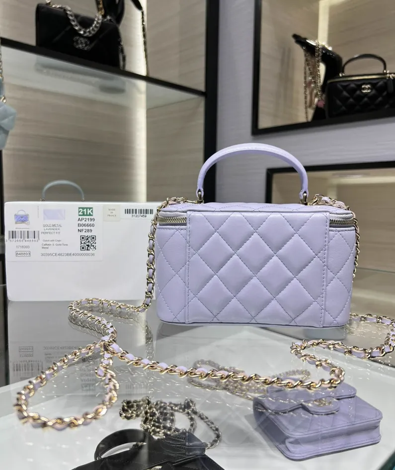 Hand Cosmetic Bag Model: AP2198 Size: 11*8.5*7cm