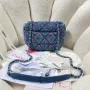 Denim Saddle Bag Model: 3188 Size: 22cm