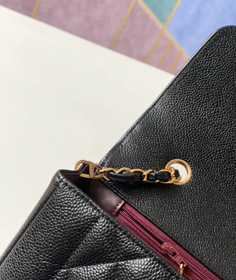 Chane Chain Bag Leather Shoulder Size: 22.5 14 7cm Code: 87062