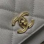 CHANEL pearl ball size: 19x7x14cm model number 93749 gray