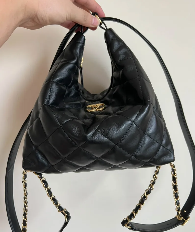 Hippie bag, black Size: 26*30