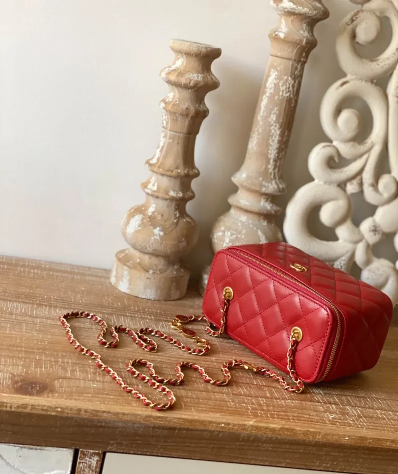 Chanel Size: 16.5cm Style: 81226 Red