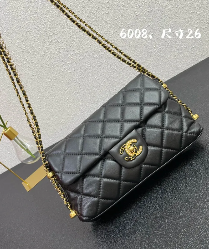 Chanel Small Square Bag Style: 6008 Size: 26*16*5.5