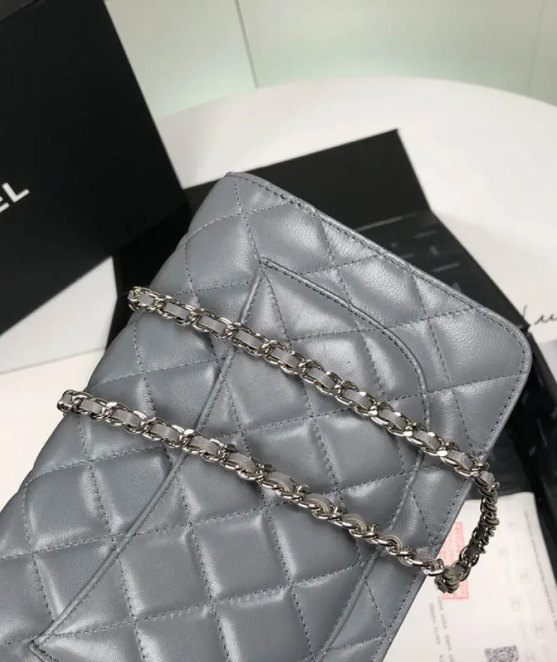 Lambskin Shoulder Chain Bag Style Number: 33814