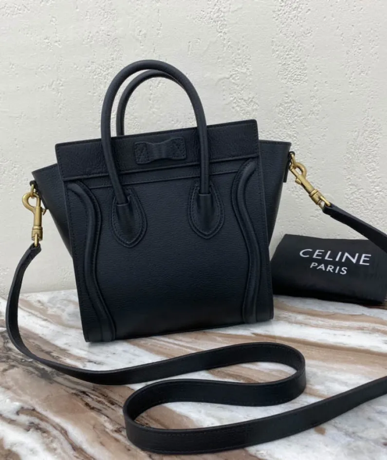 LUGGAGE Calfskin Handbag Crossbody Model 168243