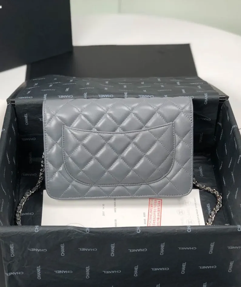 Lambskin Shoulder Chain Bag Style Number: 33814