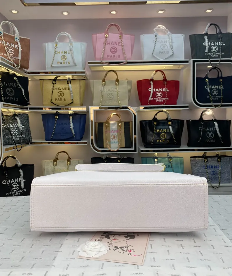 Chanel Tote Beach Bag Size: 42/30/12 Style: 8816