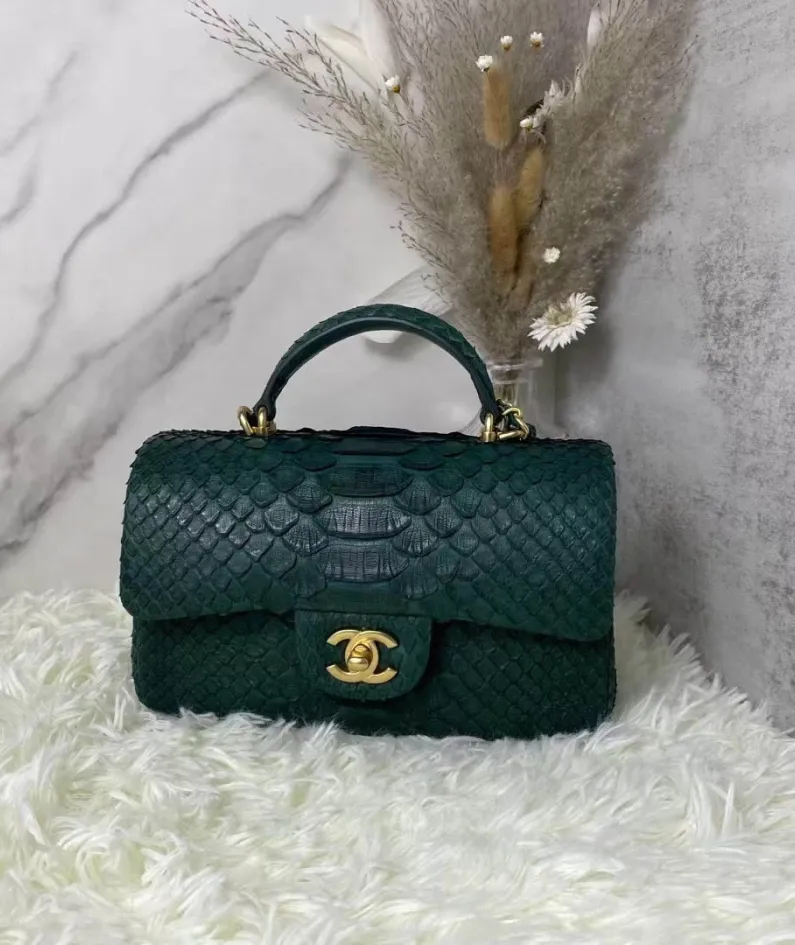 Cover Bag Handle Full Copper Vintage Gold Size: X6X13cm Ident No.: 2431