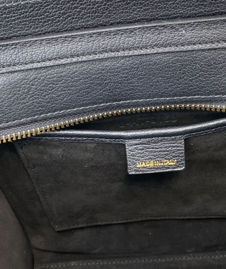 LUGGAGE Calfskin Handbag Crossbody Model 168243