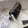 CHANEL round chain bag