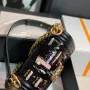 Chanel slip gold buckle