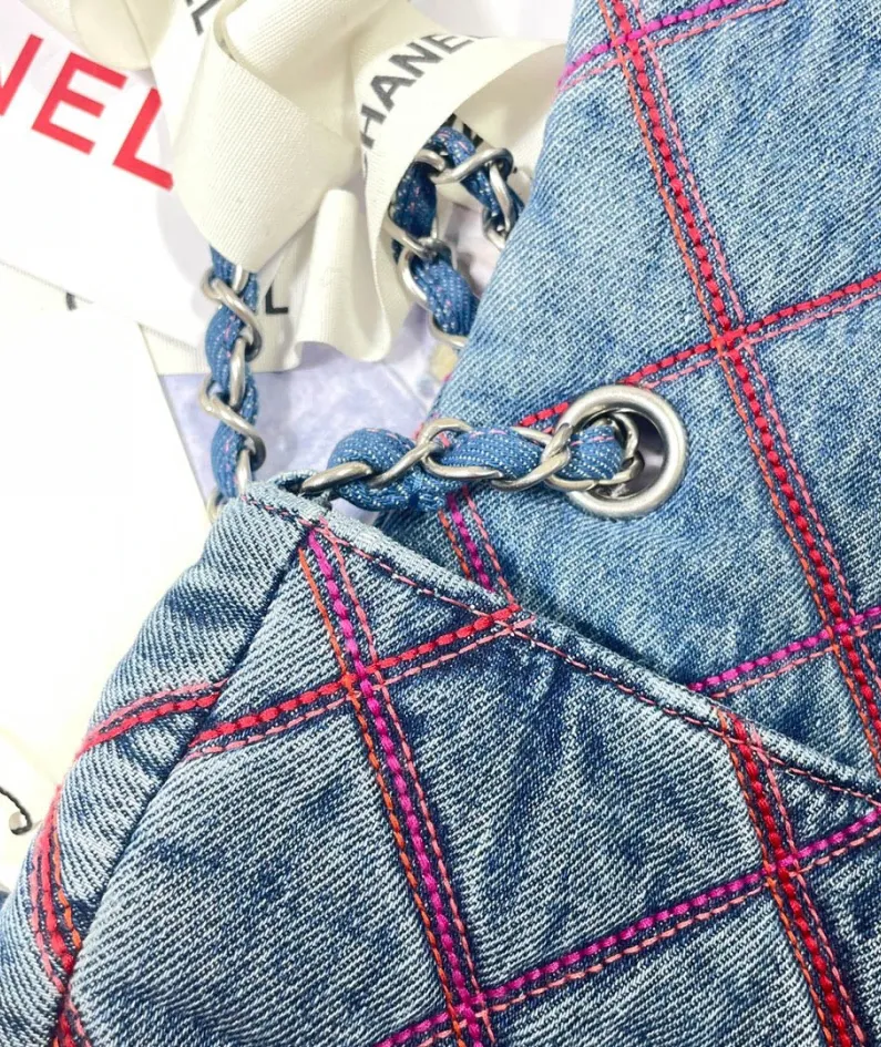 Denim Saddle Bag Model: 3188 Size: 22cm