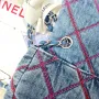 Denim Saddle Bag Model: 3188 Size: 22cm
