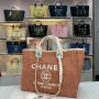 Chanel Shoulder Bag Size: 38*20*30cm Model Number: 8818 Light Plum Red