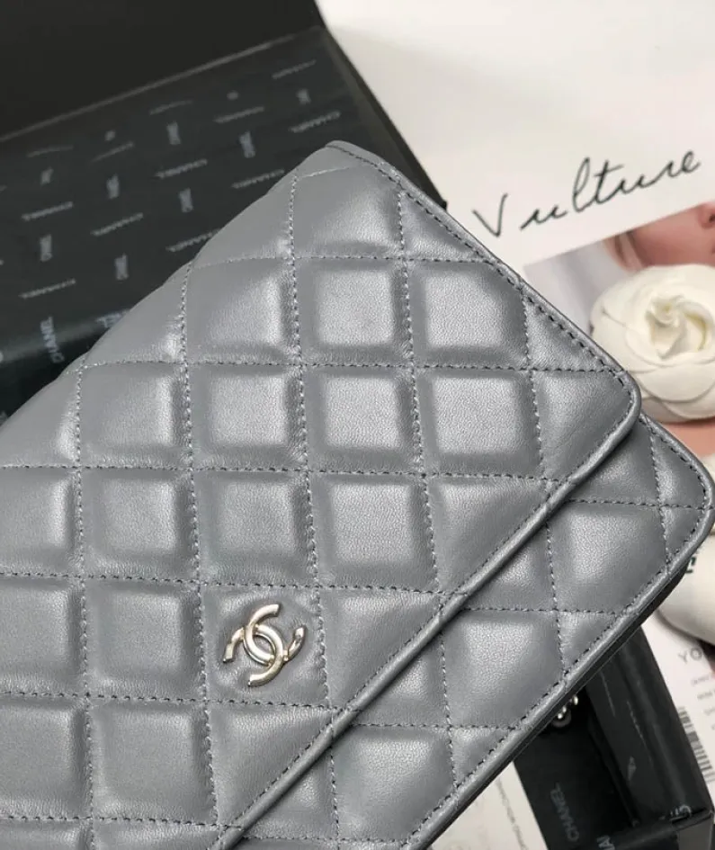Lambskin Shoulder Chain Bag Style Number: 33814