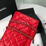Lambskin Shoulder Chain Bag Style Number: 33814