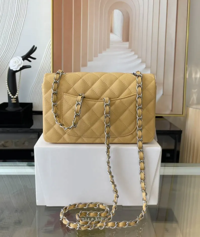 Light Silver Metal Bag Size: 20cm Ident No.: 01116