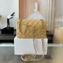 Light Silver Metal Bag Size: 20cm Ident No.: 01116