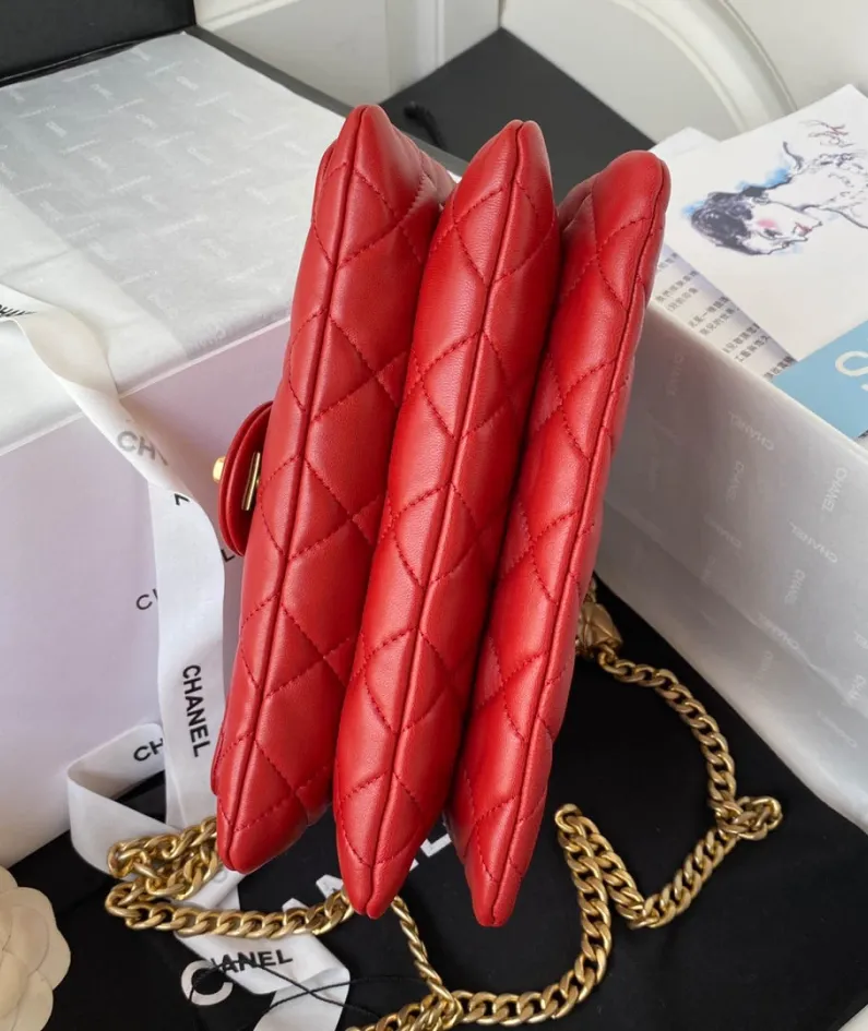 Lambskin Size: 14*22*8cm