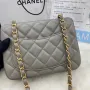 classic flap lambskin light gold buckle classic flap size:17cm