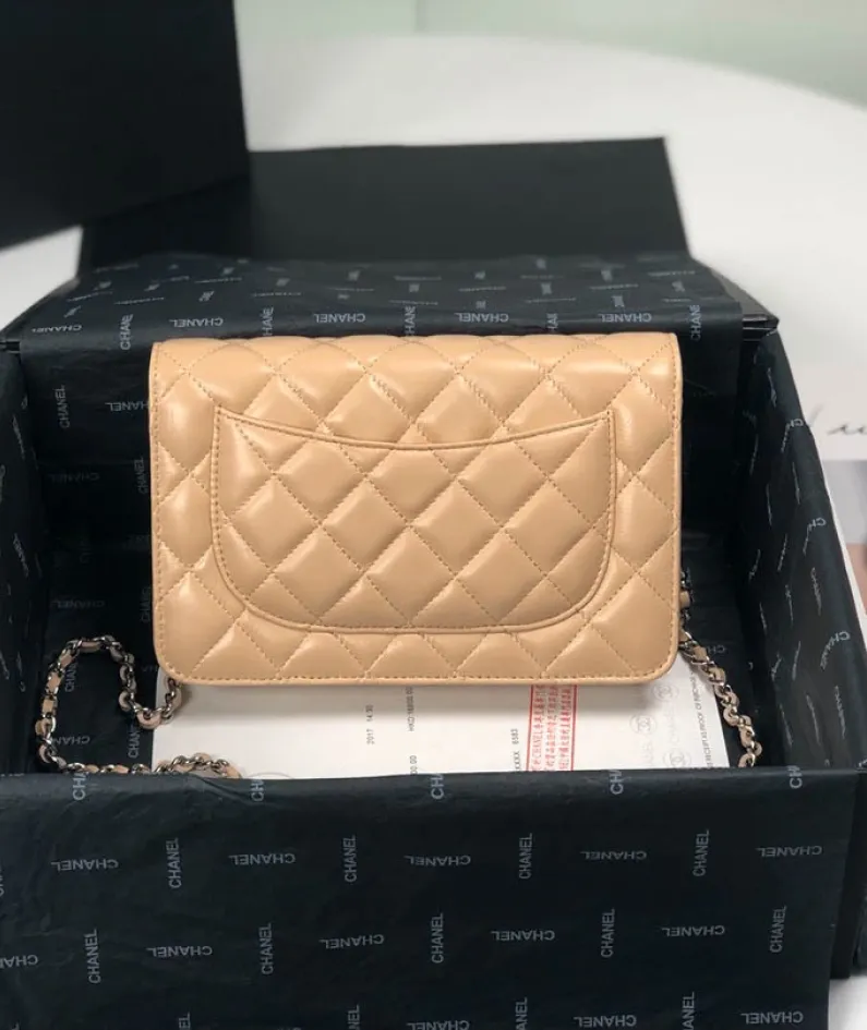 Lambskin Shoulder Chain Bag Style Number: 33814