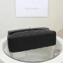 Chanel One Shoulder Crossbody Gold Buckle Size:33*23*9