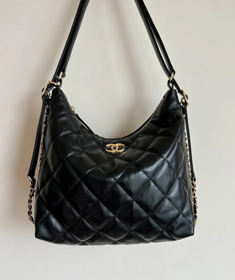 Hippie bag black Size: 26*30
