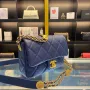 Chanel size: 21x14x6.5cm
