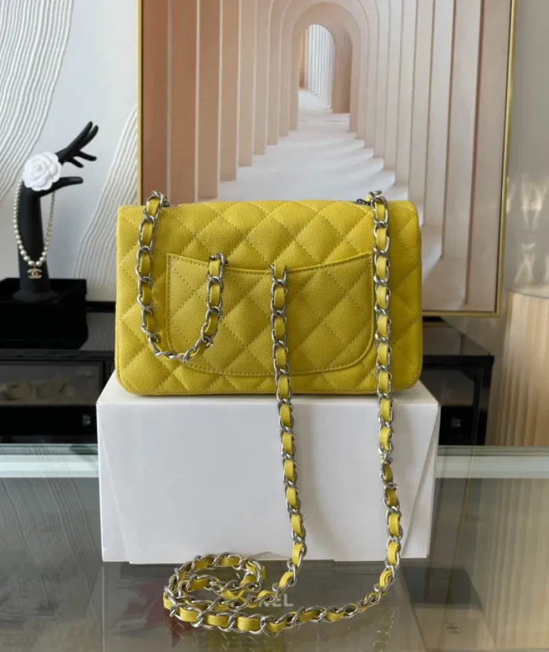 Light Silver Metal Bag Size: 20cm Ident No.: 01116