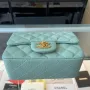 Light Silver Metal Bag Size: 20cm Ident No.: 01116