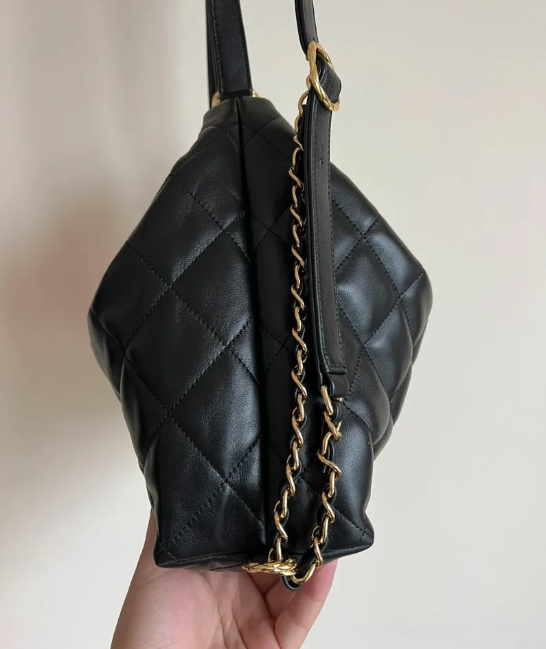 Hippie bag black Size: 26*30
