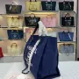 Chanel Shoulder Bag Size: 38*20*30cm Style: 8818 Dark Blue Denim