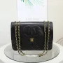 chanel sheepskin gold buckle Size: 33*23*9
