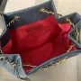 CHANEL Wandering Backpack Model: 94485#: Size 20X7X23CM