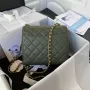 Chanel sheepskin size: 18X19.5X9.5cm