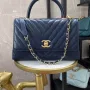 Hand Flap Bag Model 92991# Size: 18x29x12cm Royal Blue