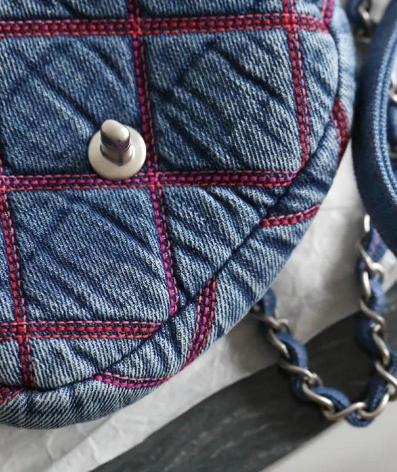 Denim Saddle Bag Size: 18*14*6.5*cm Model Number: 3187