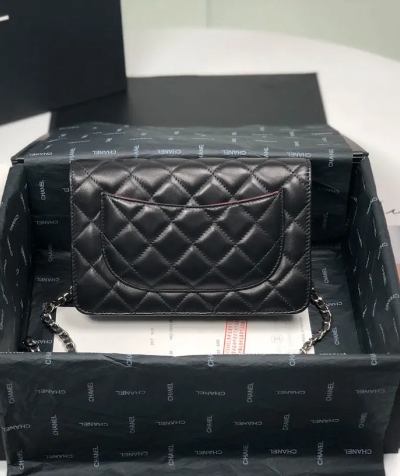 Lambskin Shoulder Chain Bag Style Number: 33814