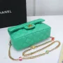Chanel Stone Chain Bag Size: 21/13/6 Style: 611