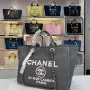 Chanel Shoulder Bag Size: 38*20*30cm Style: 8818 Grey