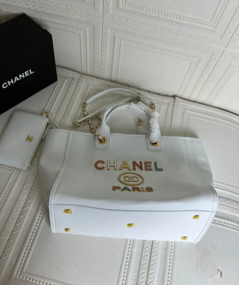 Chanel tote crossbody bag