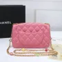 Chanel Stone Chain Bag Size: 21/13/6 Style: 611