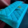Cowhide Ball Pattern Tiff Blue Model: -A01112 Size: -25.5*15.5*6.5