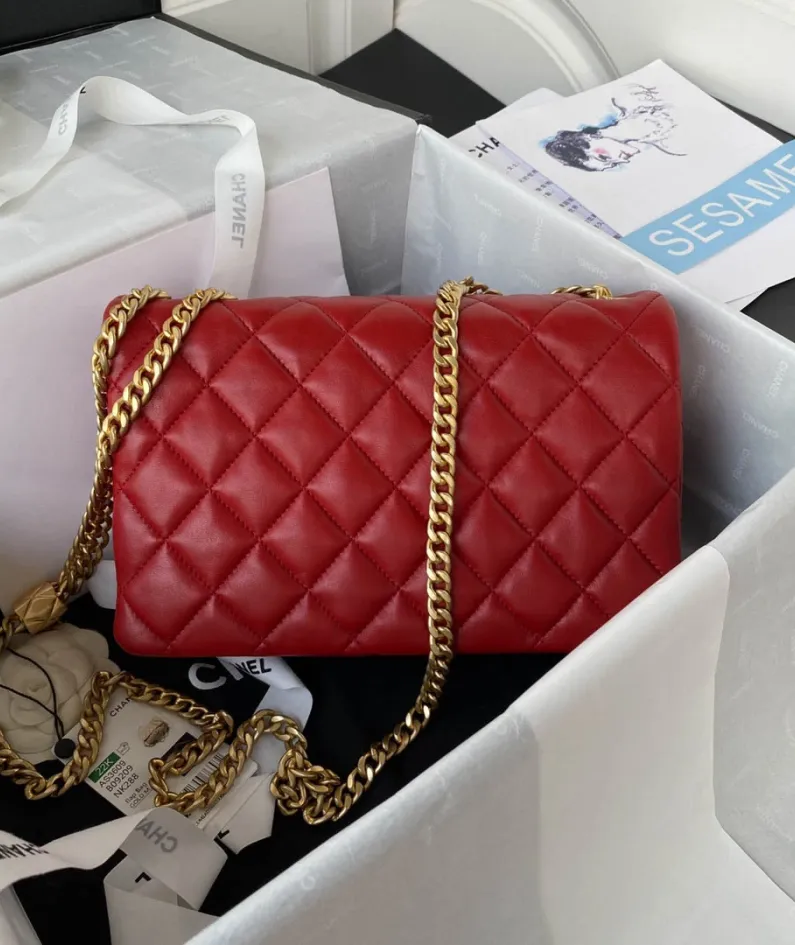 Lambskin Size: 16*25*10cm