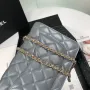 Lambskin Shoulder Chain Bag Style Number: 33814