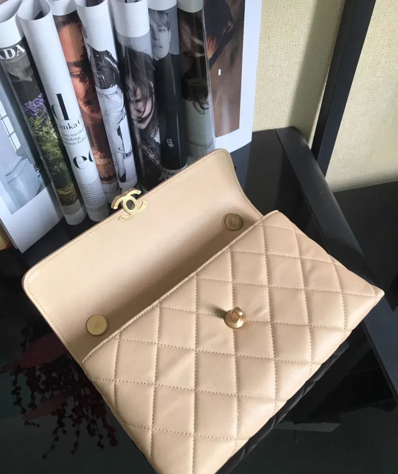 Double Golden Ball Handbag Model: AS1918 Size: 26x16.5x